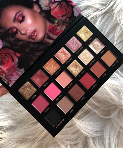 huda rose gold remastered palette.